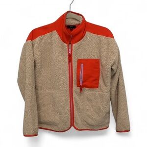 J. Crew Superplush Sherpa Full Zip Jacket Size XXS